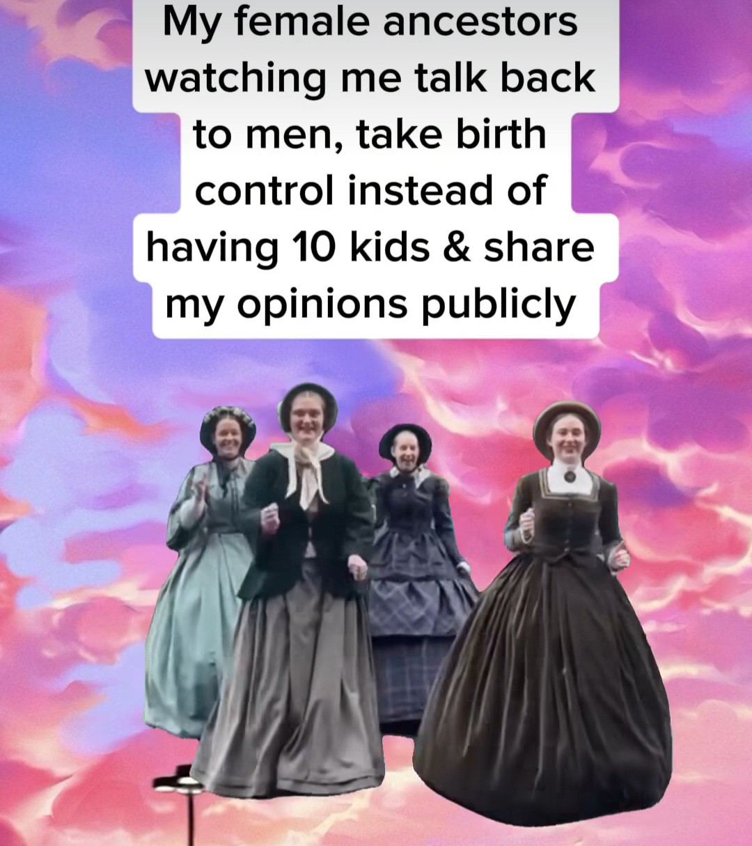 We've come a long way with massive thanks to the women that fought for us