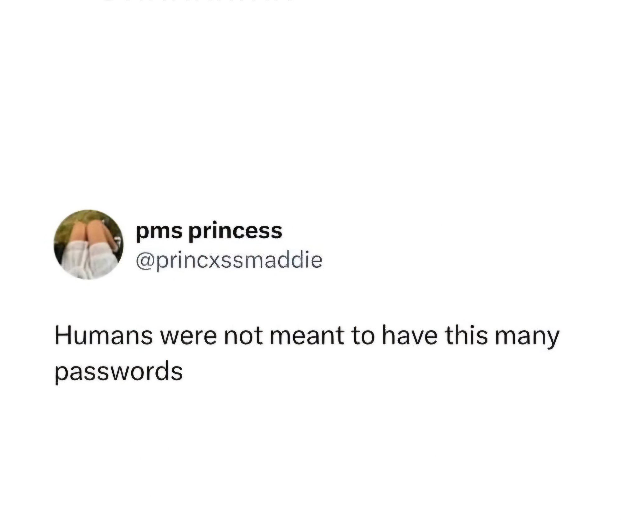 They really aren't